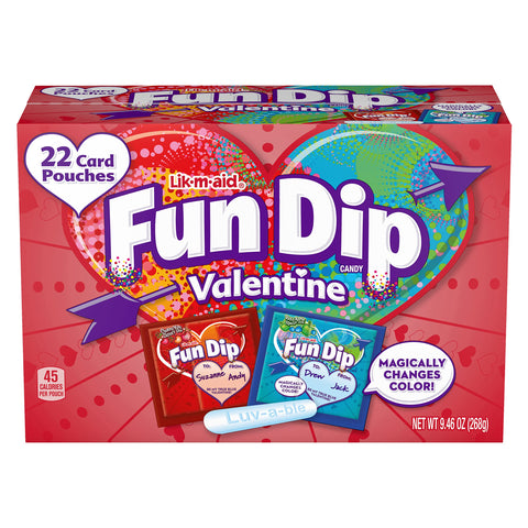 Fun Dip Valentine 22 Pack