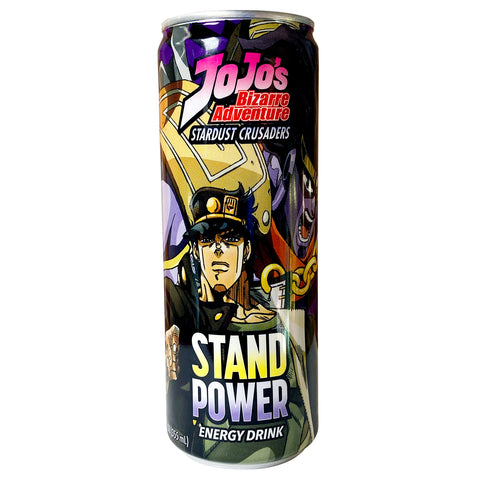 Jojo's Bizarre Adventure Stand Power Energy Drink