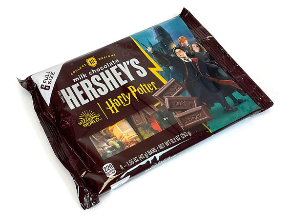 Hershey's Wizarding World Harry Potter Milk Chocolate Bar (6 pack ...