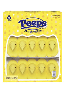 Peeps Yellow Marshmallow Chicks (15 Pack)