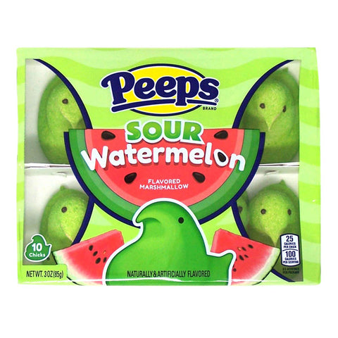 Peeps Sour Watermelon Marshmallow Chicks