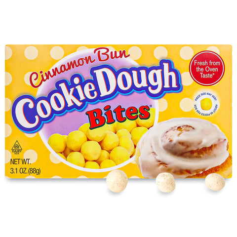 Cookie Dough Cinnamon Bun Bites