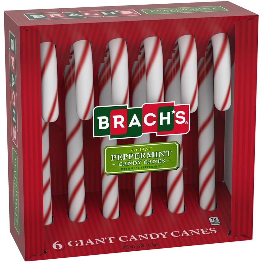Brach's Candy Canes, Peppermint 1 Ea, Hard Candy