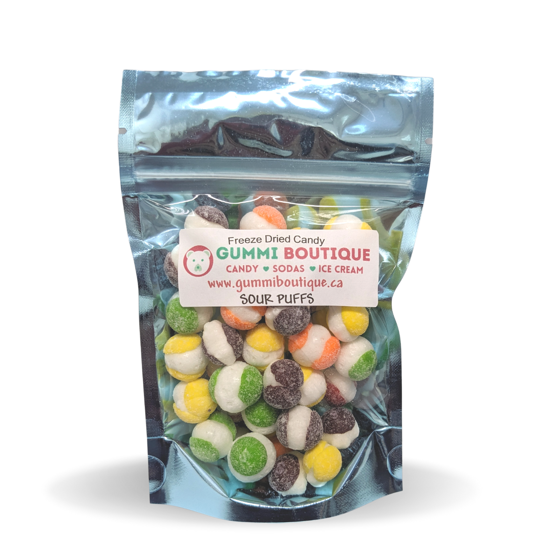 Freeze Dried Sour Rainbow Bites Gummi Boutique