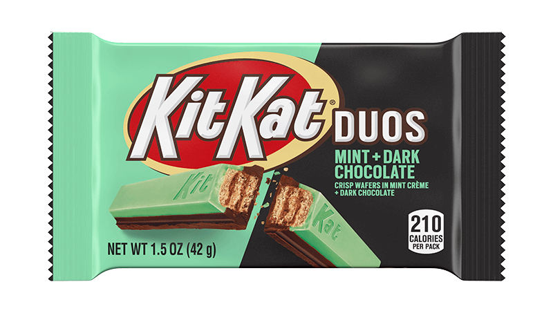 KITKAT Duo's Dark Chocolate + Mint