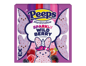 Peeps Sparkly Wild Berry Marshmallow Bunnies
