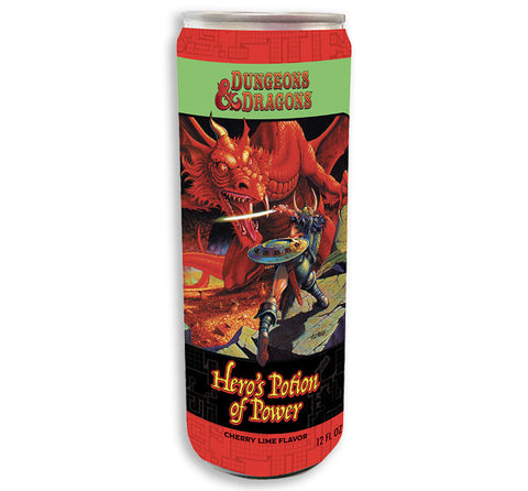 Dungeons & Dragons Hero's Potion of Power Energy Drinks