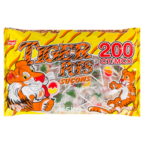Tiger Pops - 200 ct