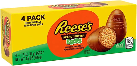 Reese's Peanut Butter Creme Easter Egg (4 Pack)