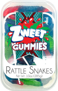 Zweet Gummies Rattle Snakes Tray