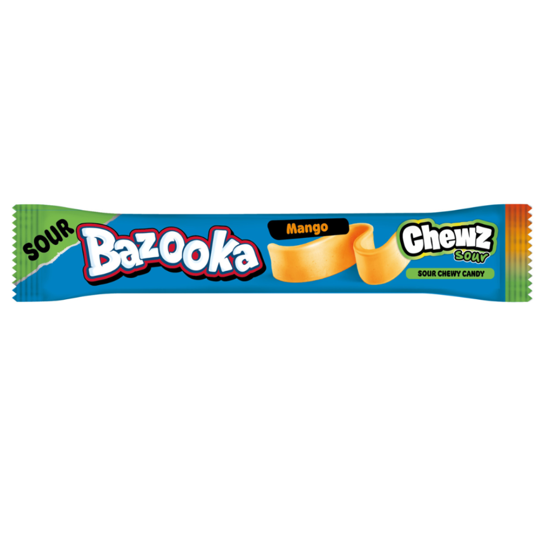 Bazooka Sour Chewz Mango