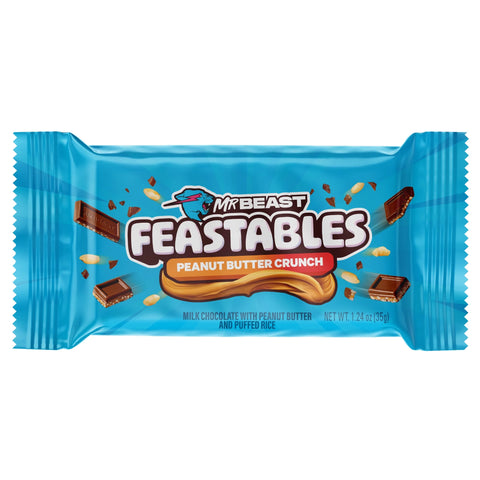 Mr Beast Feastables Peanut Butter Crunch