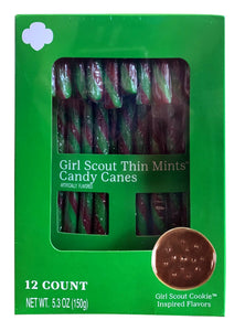 Girl Scouts Thin Mints Candy Canes