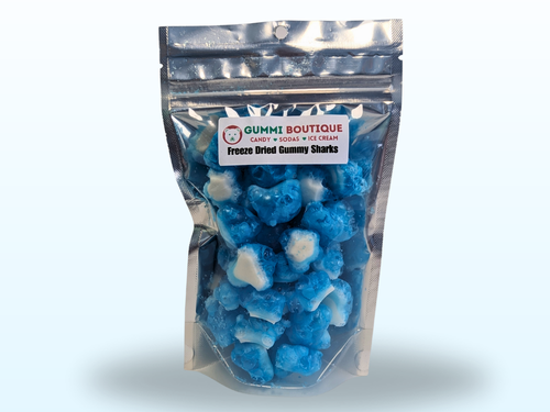 Freeze Dried Gummy Sharks