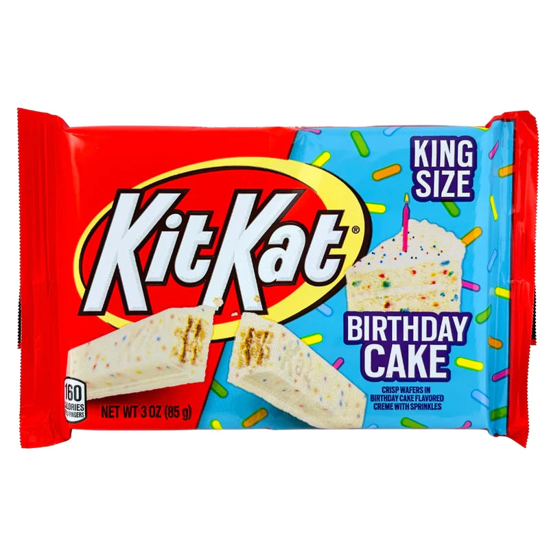 KIT KAT Birthday Cake with Sprinkles King Size