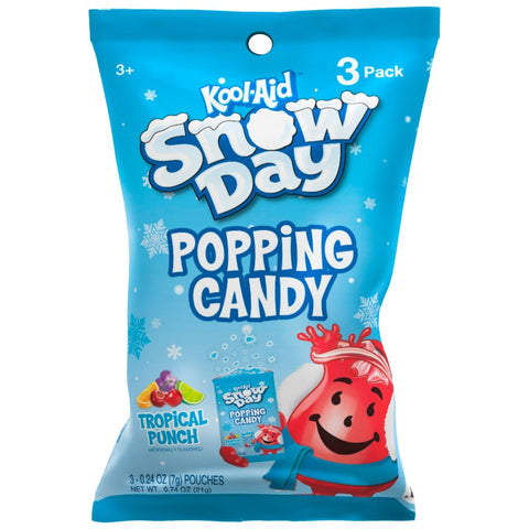 Kool-Aid Snowy Day Popping Candy (3-pack)