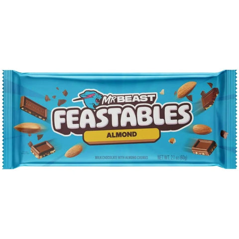 Mr Beast Feastables Almond Bar