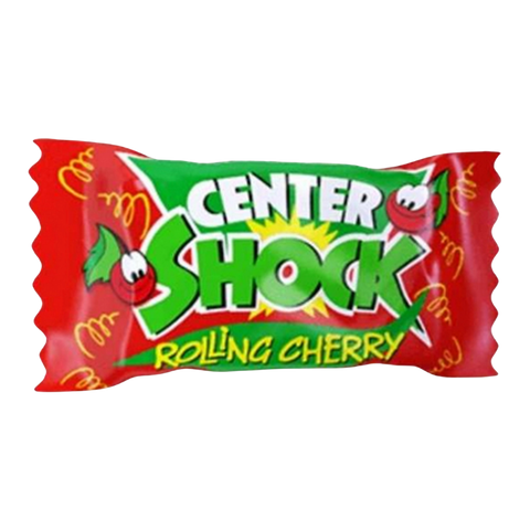 Center Shock Rolling Cherry Chewing Gum