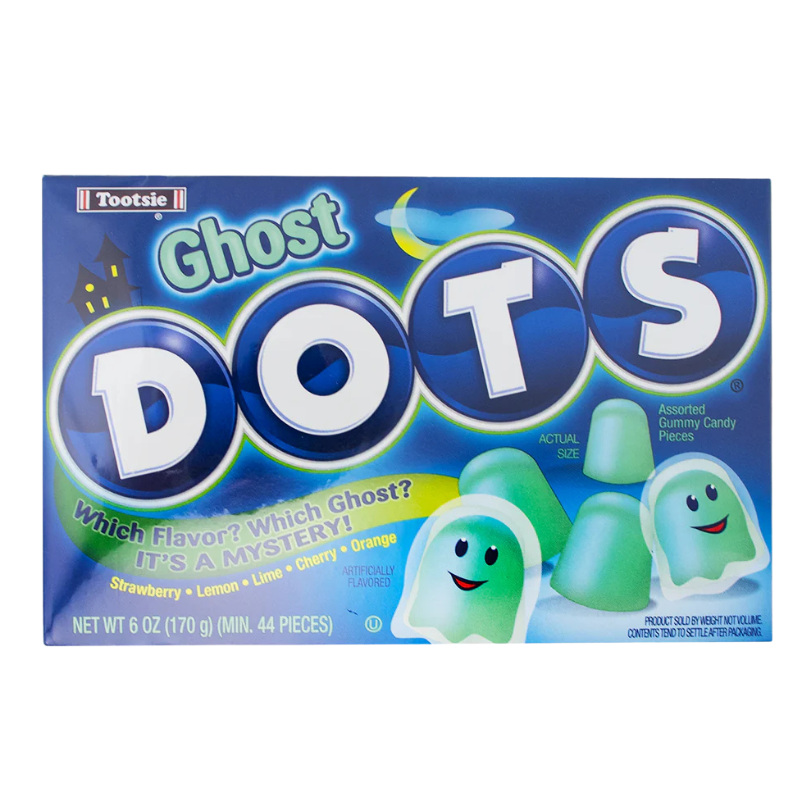 Halloween Ghost Dots Theatre Box