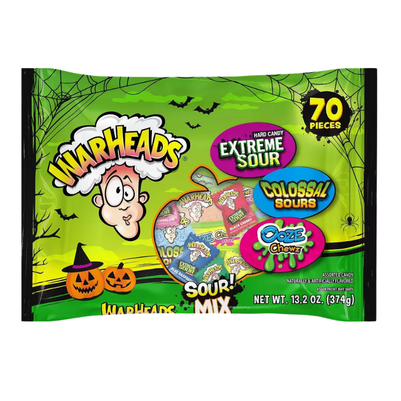 Warheads Mixed Candy Treat Bag