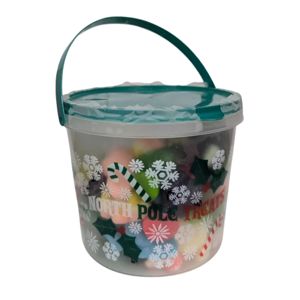 North Pole Treats Candy Bucket