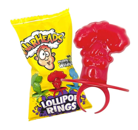 Warheads Halloween Lollipop Ring