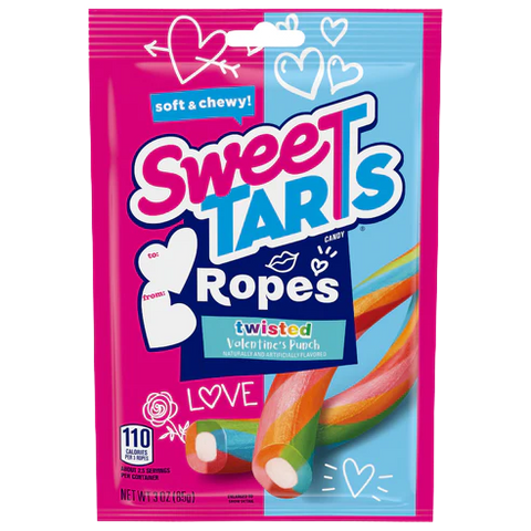 SweeTarts Ropes Valentine's Punch