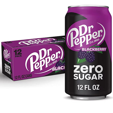 Dr. Pepper Blackberry Zero Sugar