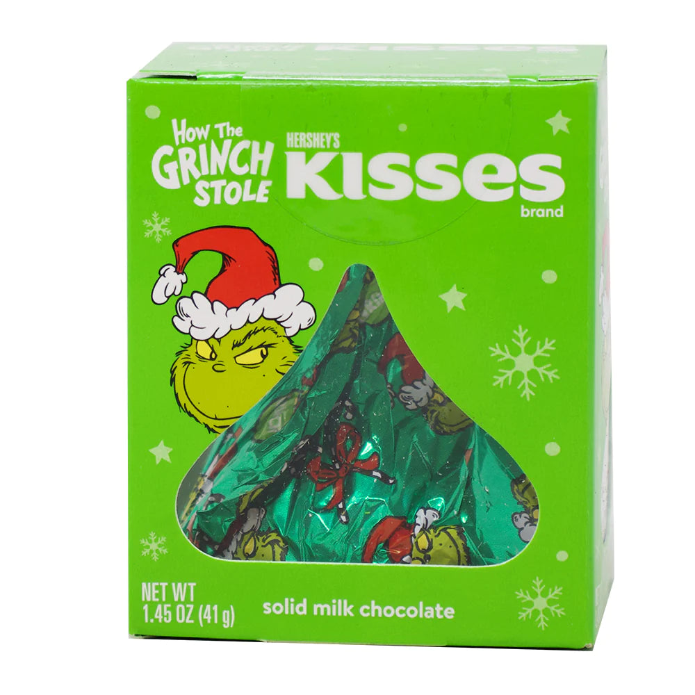 Hershey's Solid Milk Chocolate Grinch Kiss