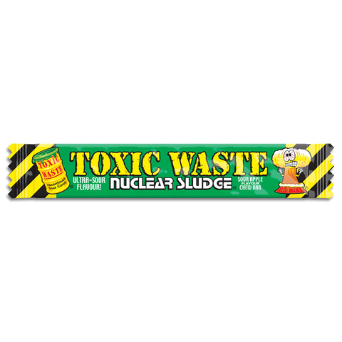 Toxic Waste Nuclear Sludge Sour Apple Chew Bar