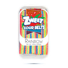 Zweet Rainbow Belts Tray
