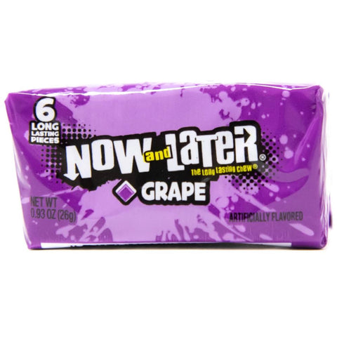 Now & Later Grape 6pc