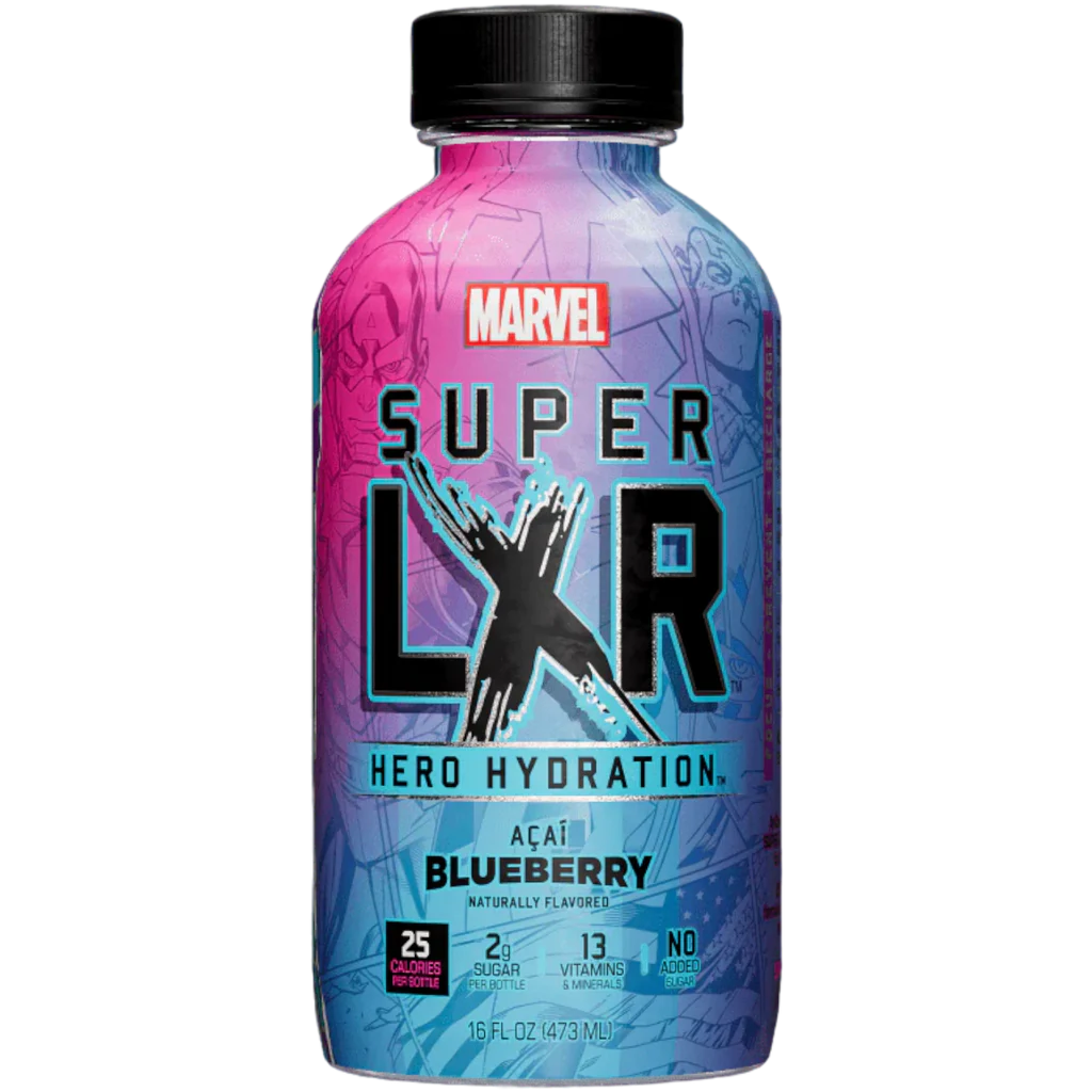 Arizona Marvel Super LXR Hero Hydration Blueberry Acai