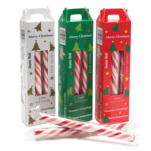 Red & White Candy Cane Christmas Stocking Stuffer