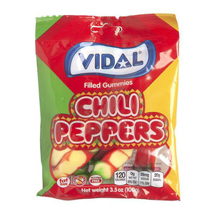 Vidal Filled Gummies Chili Peppers