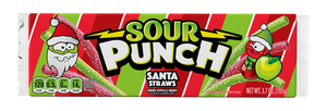 Sour Punch Santa Straws