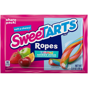 SweeTarts Ropes Twisted Rainbow Punch Share Pack