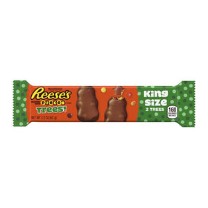 Reese's Peanut Butter Reese's Pieces Christmas Trees King Size