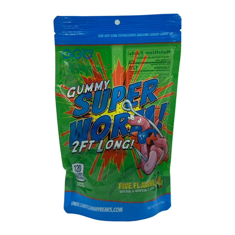 Gummy Super Worm (2ft)