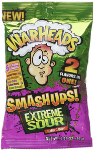 Warheads Extreme Sour Smash Ups Peg Bag