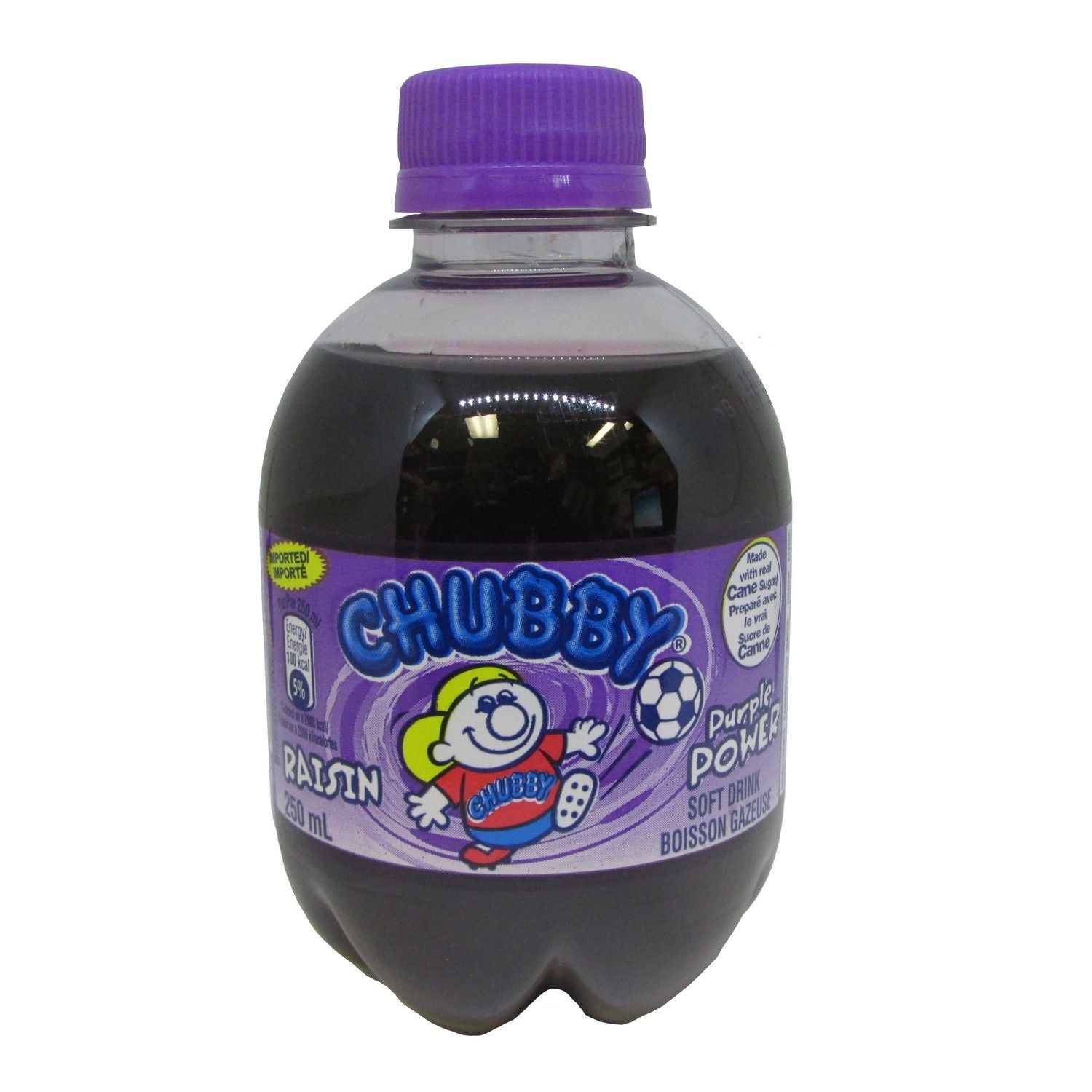 Chubby Purple Power Soda