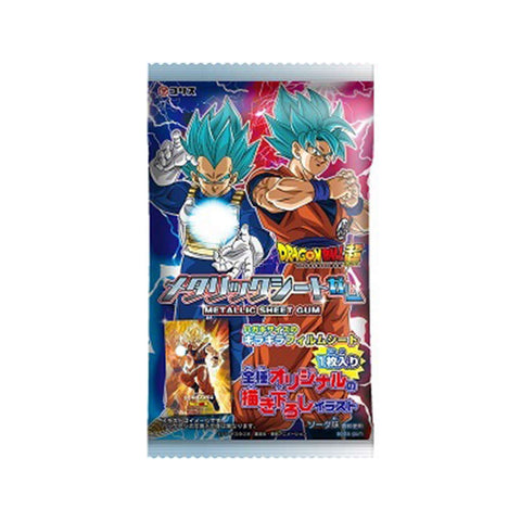 Dragonball Chou Metallic Sheet Gum