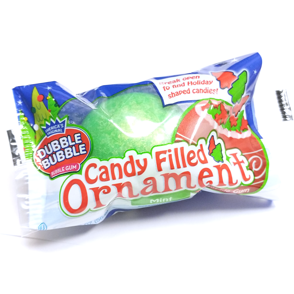 Dubble Bubble Candy-Filled Ornament