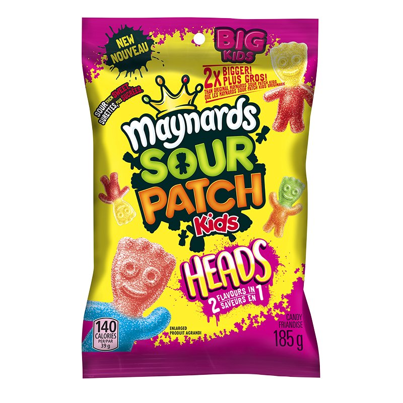 Sour Patch Kids Heads Bag