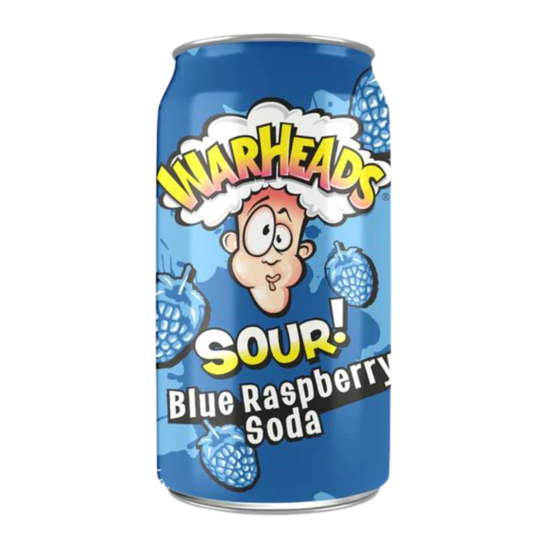 Warheads Sour Soda Blue Raspberry