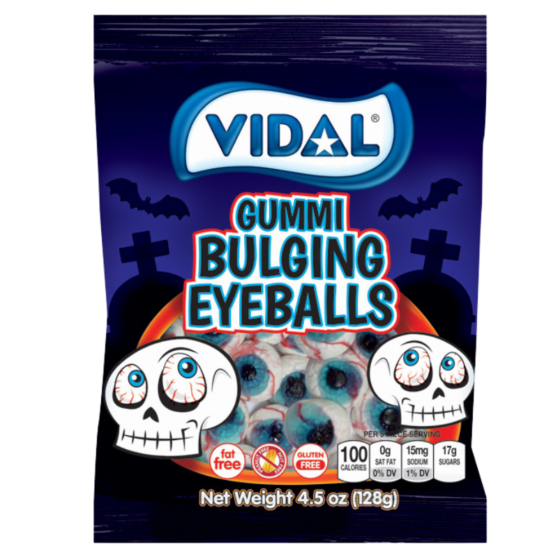 Vidal Gummi Bulging Eyeballs Peg Bag