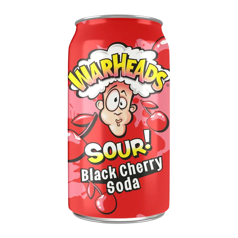 Warheads Sour Soda Black Cherry