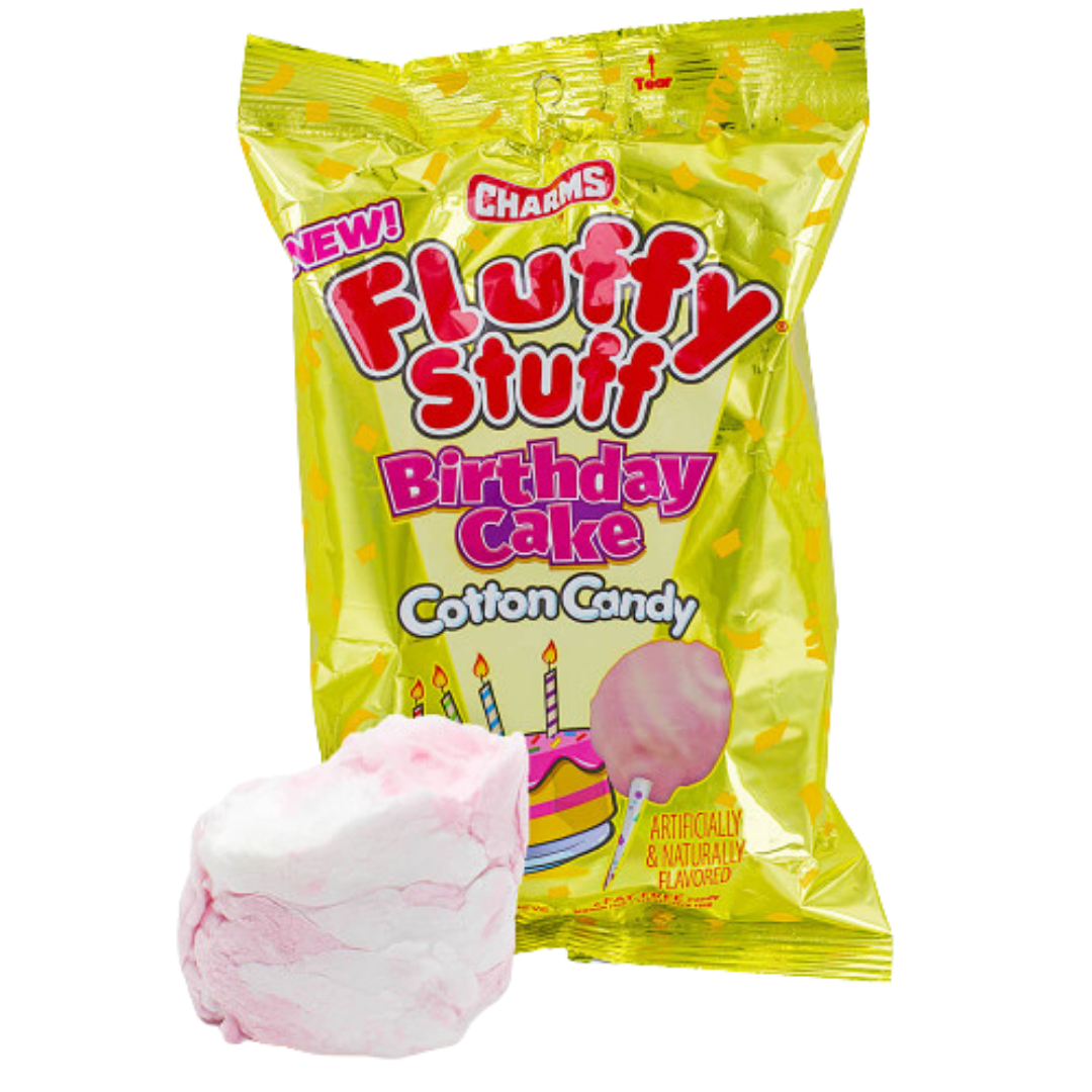Fluffy Stuff Birthday Cake Cotton Candy