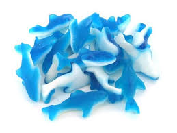 Gummy Blue Sharks- 100g