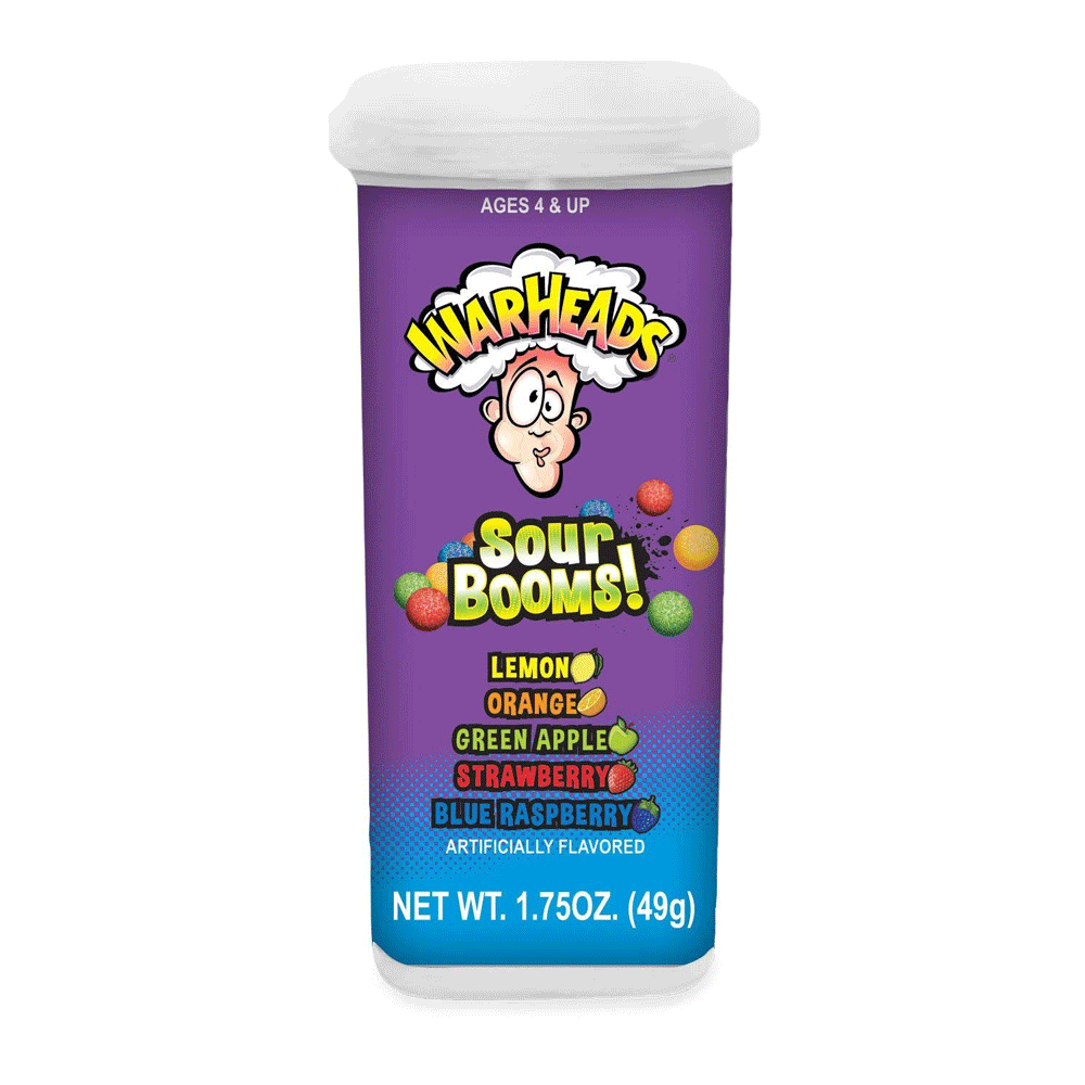 Warheads Sour Booms Assorted